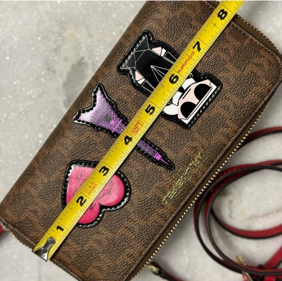 Karl lagerfeld crossbody wallet NWT - Picture 6 of 6